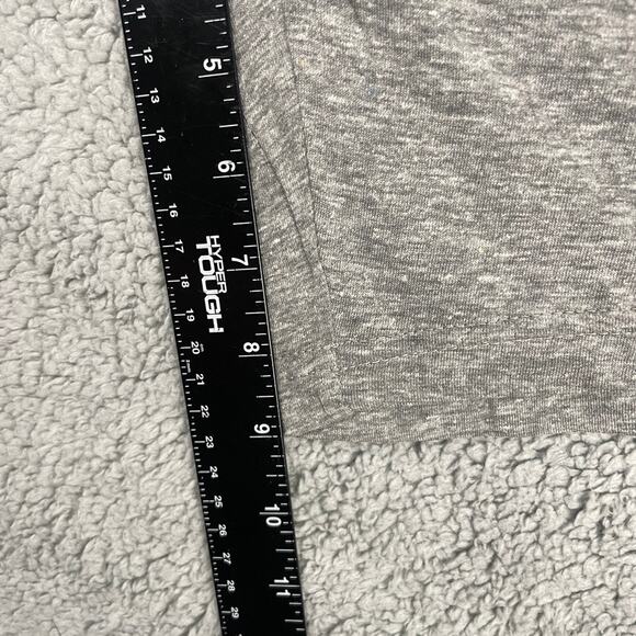 Hanes Men's 3XL Grey Blue 2-Pack Cotton Knit Shorts Waistband & Pockets - Picture 10 of 13